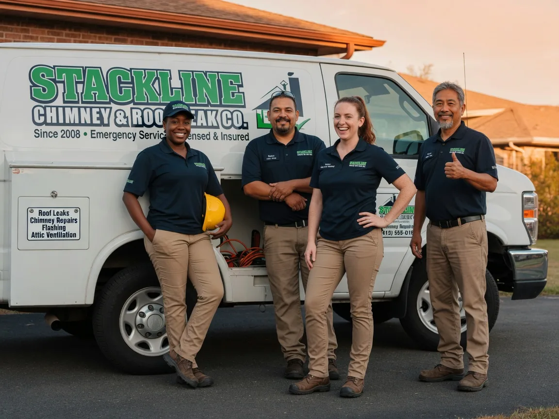 Chimney flashing repair company in Harrisburg, AR